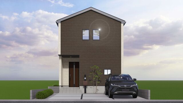 グラファーレ4372新潟市大野２期１棟の外観②