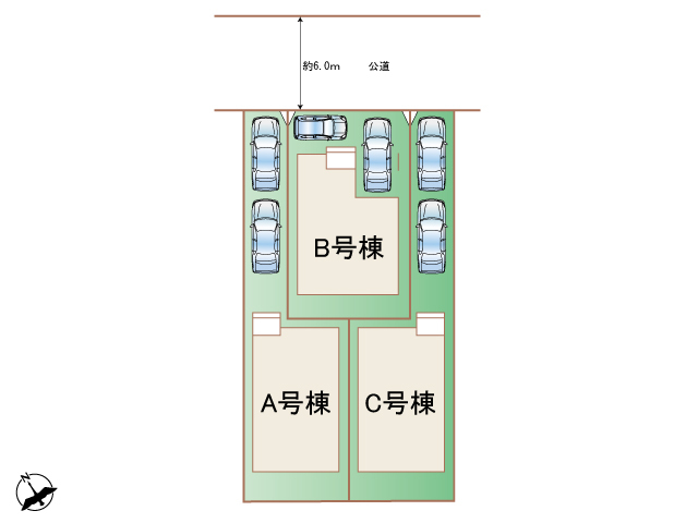 ハートフルタウン相模原市中央区横山3丁目4931番の見取り図
