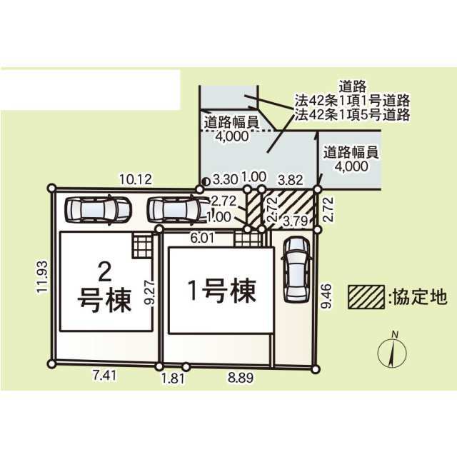 クレイドルガーデン三鷹市深大寺 第4の見取り図