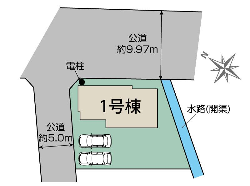ブルーミングガーデン駿東郡清水町湯川１棟の見取り図