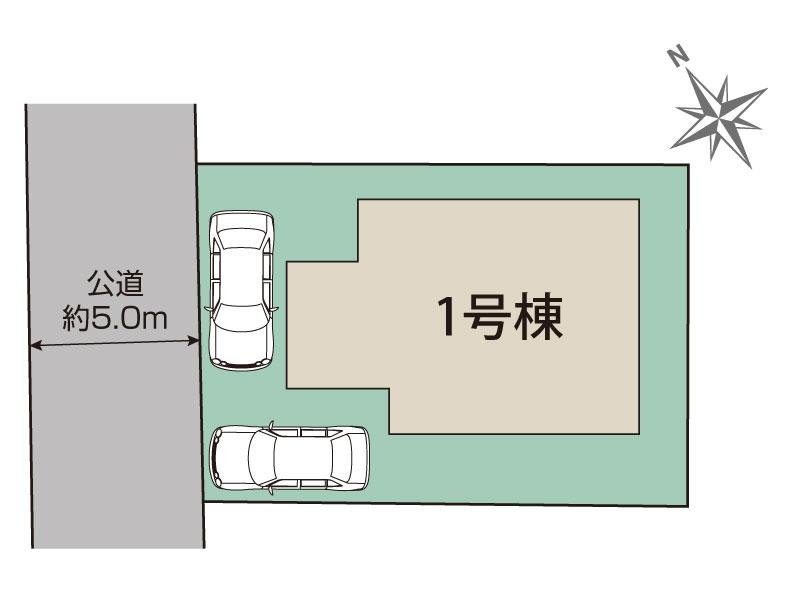 ブルーミングガーデン川口市安行吉岡１棟の見取り図