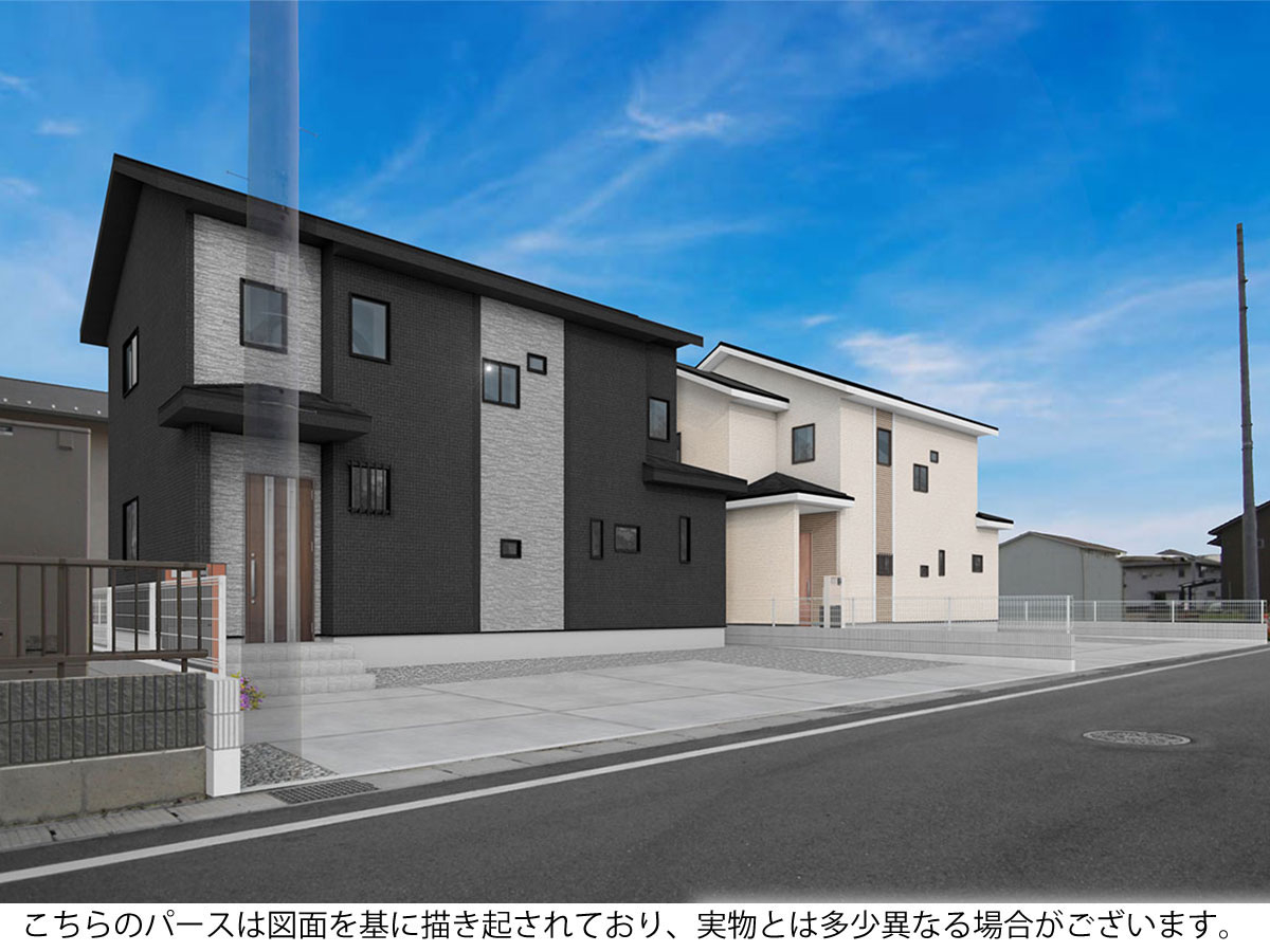 ブルーミングガーデン前橋市後家町３棟の外観②