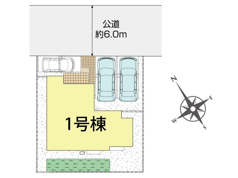 ブルーミングガーデン君津市君津台３丁目２期１棟の見取り図