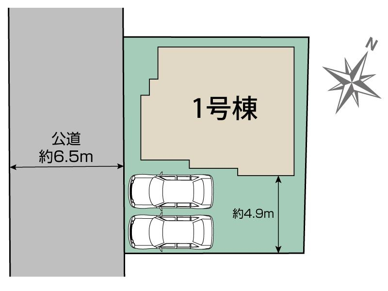 ブルーミングガーデン名古屋市緑区青山２丁目１棟の見取り図
