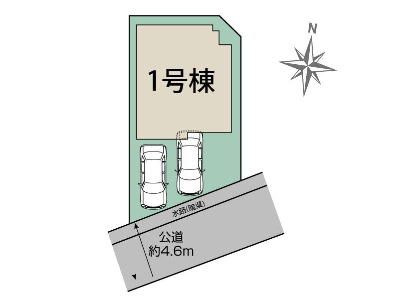 ブルーミングガーデン津島市下切町高橋１棟の見取り図