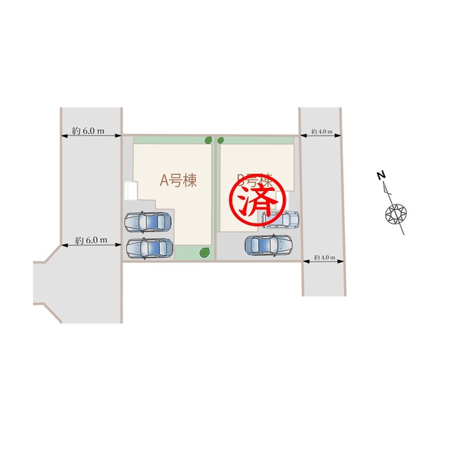 ハートフルタウン南梅本町934番の見取り図