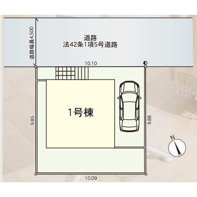 クレイドルガーデン府中市西府町 第9の見取り図