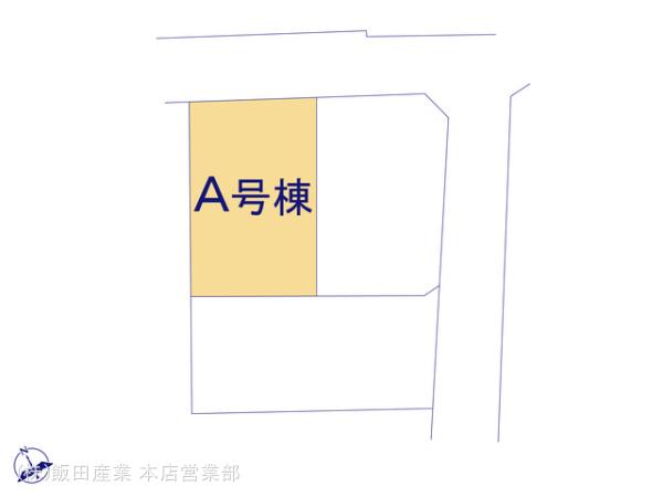 ハートフルタウン昭島田中町1丁目2375番の見取り図