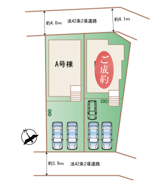 ハートフルタウン(沖)南風原町津嘉山Ⅱの見取り図