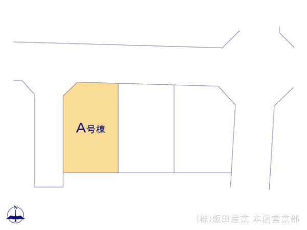 ハートフルタウン東大和仲原4丁目の見取り図