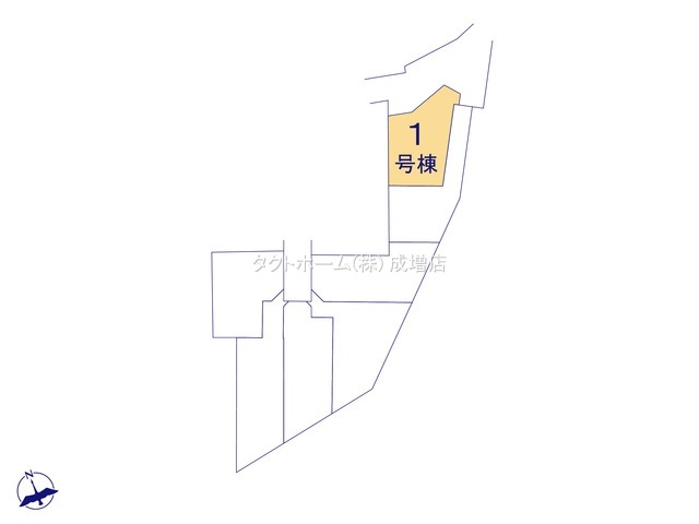 グラファーレ4106日野市新町６期７棟の見取り図