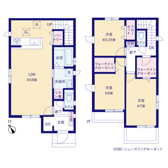 グラファーレ4213立川市砂川町１０期１０棟の見取り図