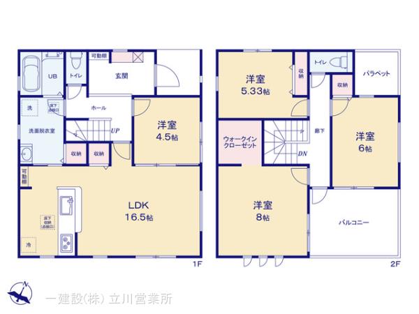 リーブルガーデン瑞穂西松原第２期の見取り図
