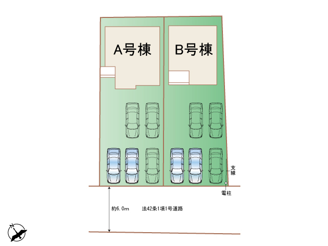 ハートフルタウン上滝野2352番の見取り図
