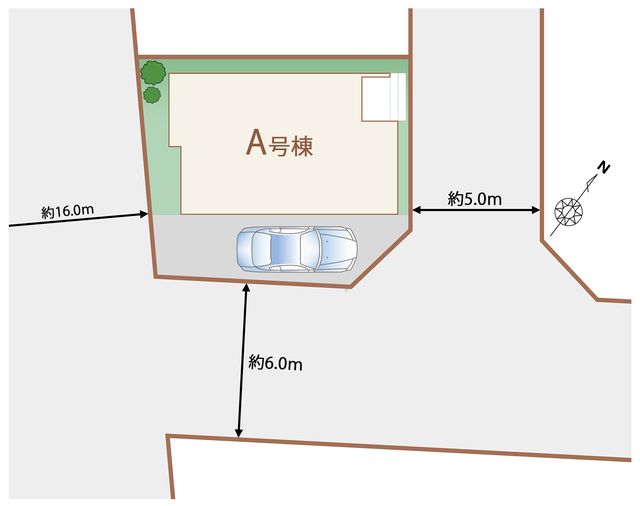 ハートフルタウン東村山恩多町35期の見取り図
