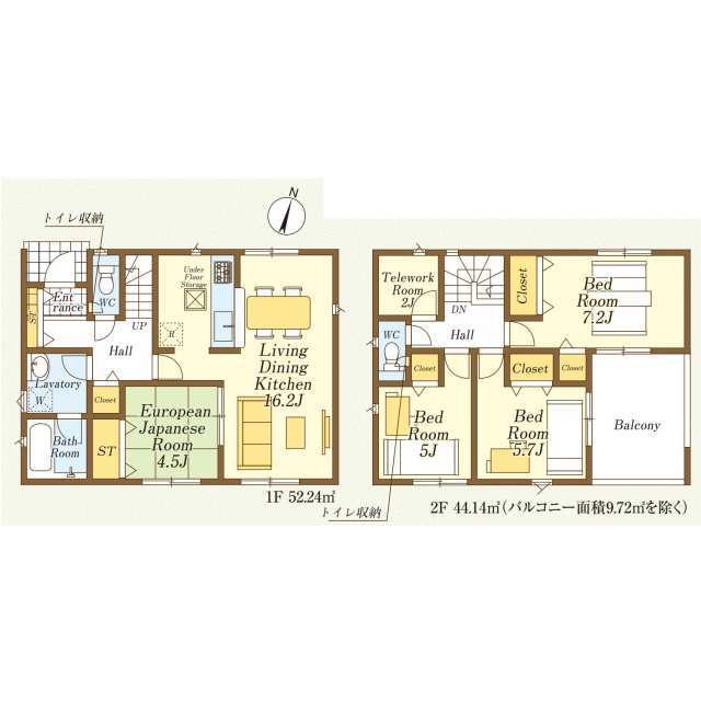 クレイドルガーデン毛呂山町南台 第7の見取り図
