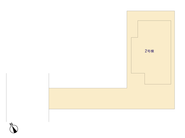 グラファーレ4286酒々井町中央台３期２棟の見取り図