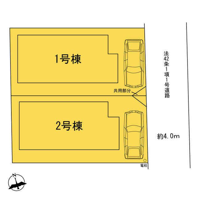 ハートフルタウン座間市栗原中央1丁目2178番の見取り図