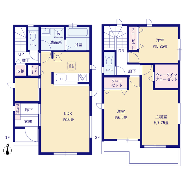 グラファーレ4237名古屋市野南町２期２棟の見取り図