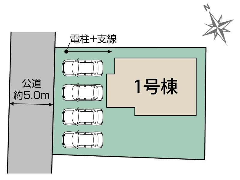 ブルーミングガーデン磐田市堀之内１棟の見取り図