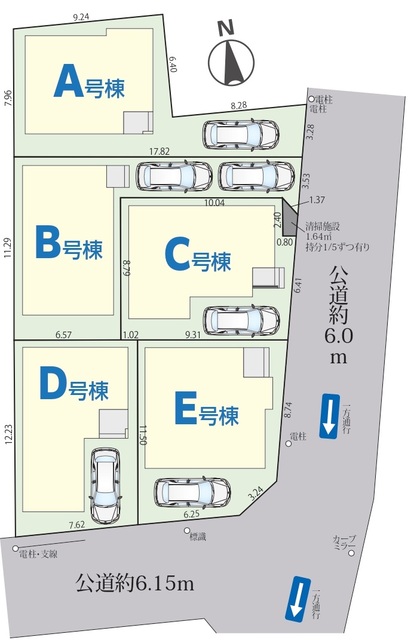 ハートフルタウン川口鳩ヶ谷緑町Ⅰの見取り図