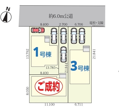 ハートフルタウン春日部本田町Ⅴの見取り図