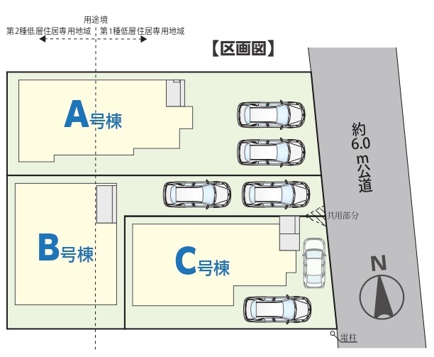 ハートフルタウン中分1丁目27番の見取り図