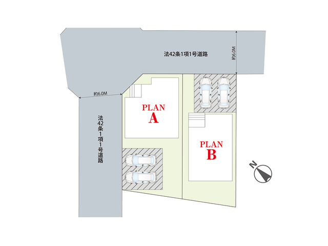 ハートフルタウン守谷市けやき台6丁目18番の見取り図