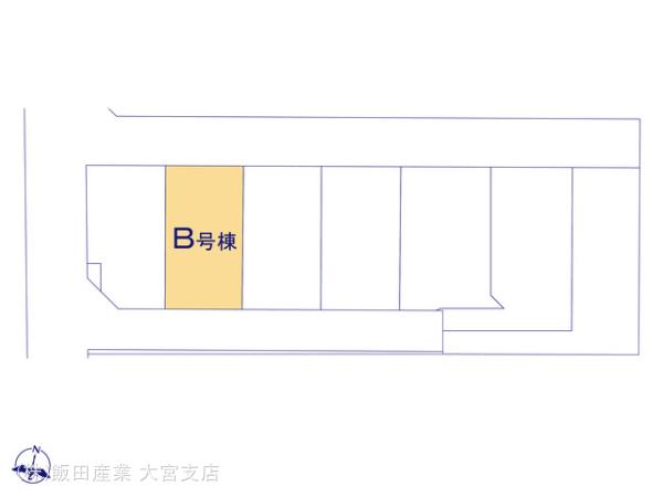 ハートフルタウン春日部備後東3期の見取り図