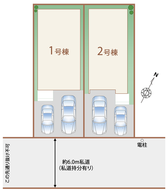 ハートフルタウン本八幡　船橋市南三咲1丁目414番の外観②