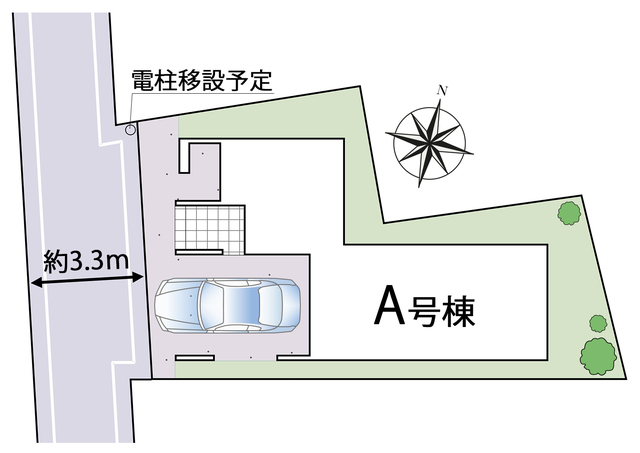 ハートフルタウン江戸川区東小岩2期の見取り図