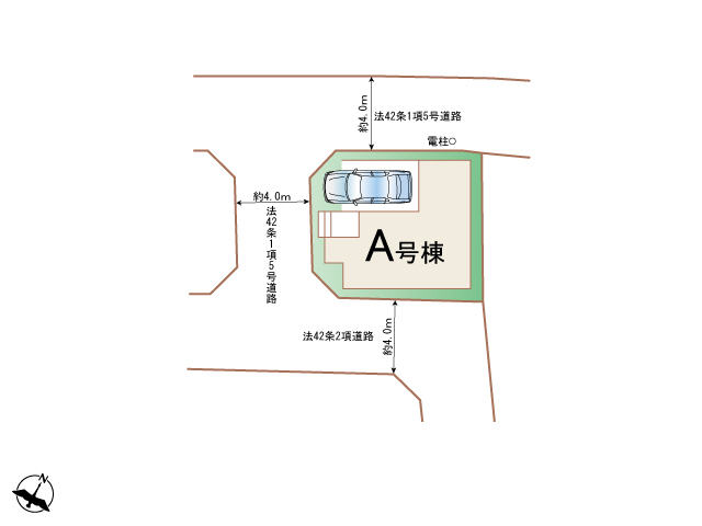 ハートフルタウン相模原市南区上鶴間8丁目5628番の見取り図