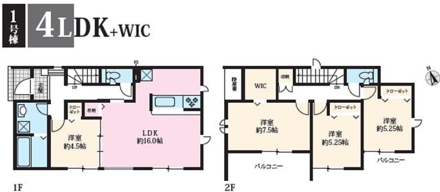 グラファーレ名古屋市富田町榎津１棟の見取り図