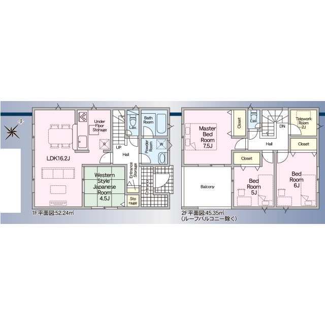 クレイドルガーデン尾張旭市平子町長池上 第4の見取り図