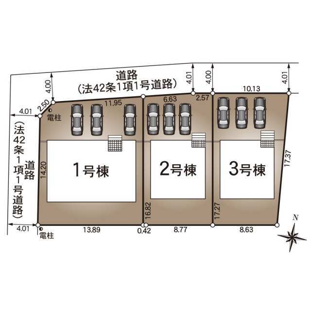 クレイドルガーデン稲沢市平和町西光坊 第2の見取り図