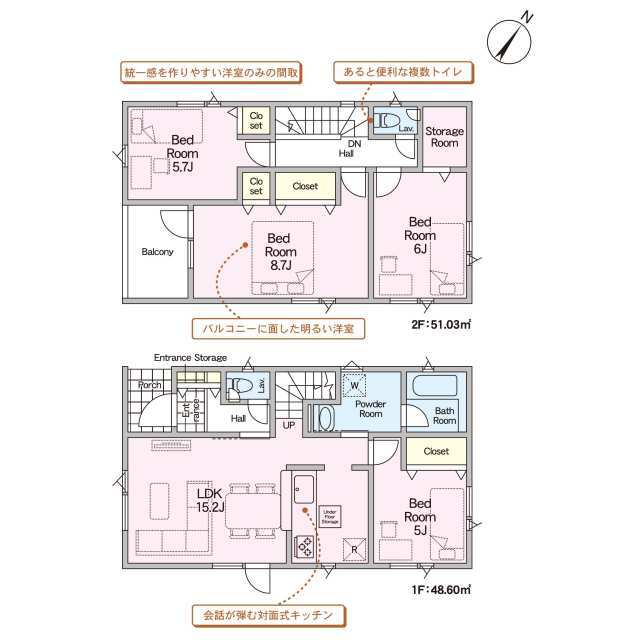 クレイドルガーデン岩見沢市上幌向南二条 第3の見取り図