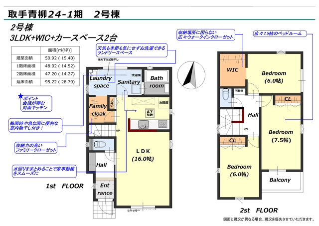 リナージュ取手青柳　第２期の見取り図