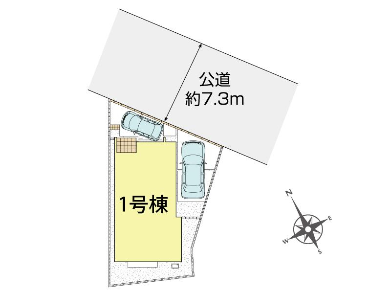 ブルーミングガーデン白井市冨士１棟の見取り図
