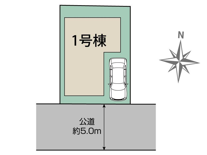 ブルーミングガーデン杉並区上井草２丁目１棟の見取り図