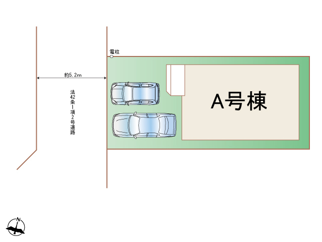 ハートフルタウン明石魚住町西岡1919番の見取り図