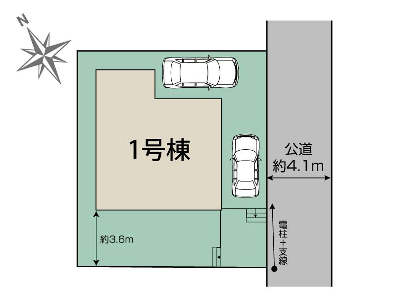 ブルーミングガーデン柏市高柳１棟の見取り図