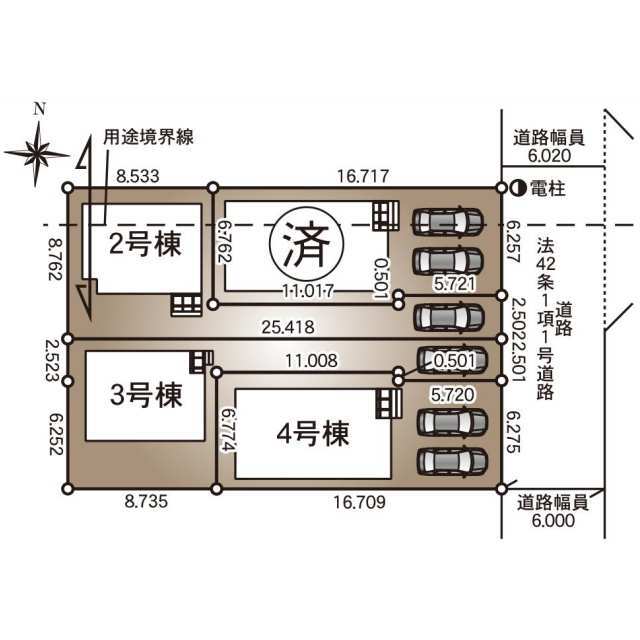クレイドルガーデン川口市戸塚 第7の見取り図