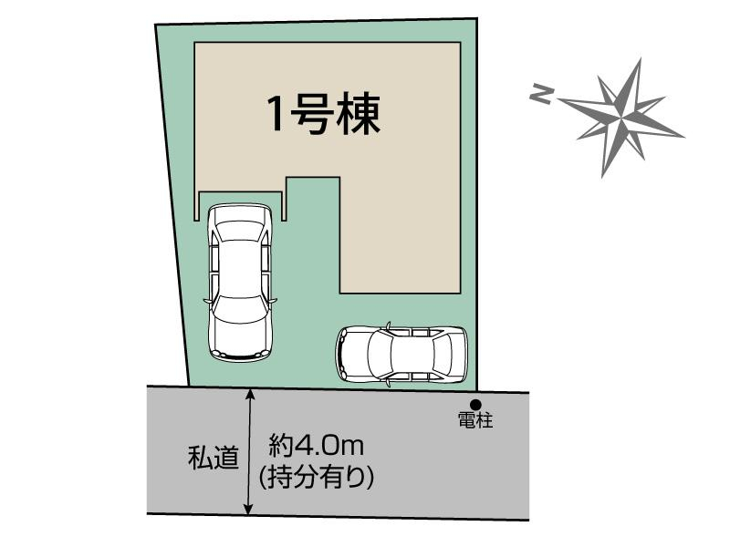 ブルーミングガーデンふじみ野市南台２丁目１棟の見取り図