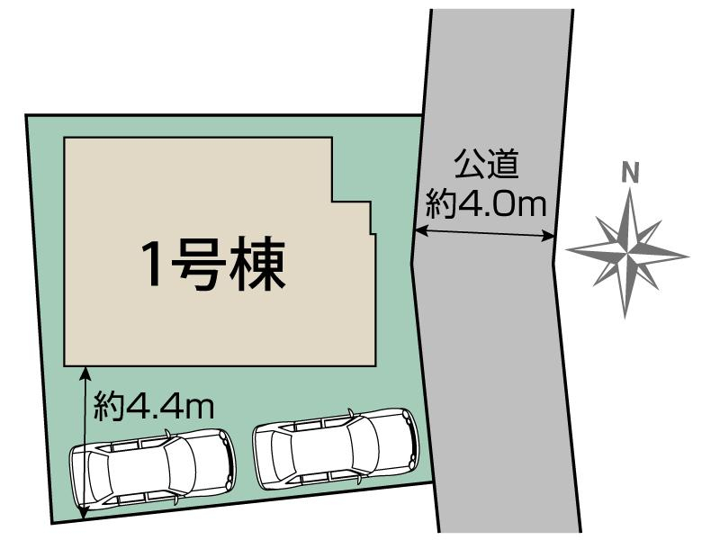 ブルーミングガーデン茅ヶ崎市西久保１棟の見取り図