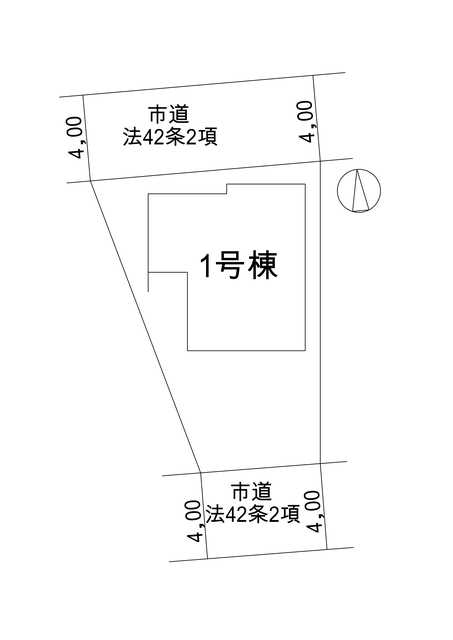 リナージュ大磯高麗１丁目　第１期の見取り図
