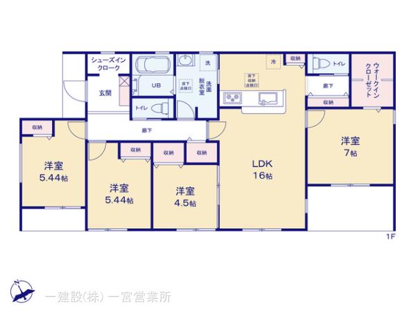 リーブルガーデン海津市海津町高須町の見取り図