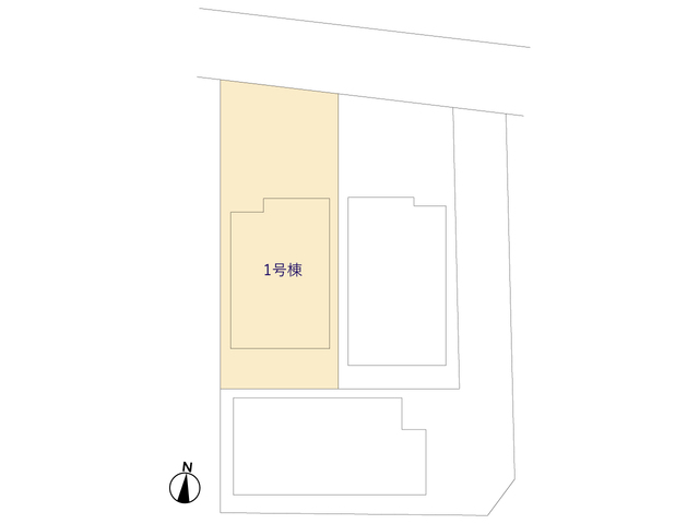 グラファーレ4220平塚市大神２期３棟の見取り図