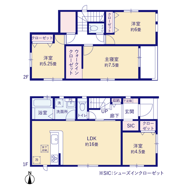 グラファーレ4246大和高田市曽大根３棟の見取り図