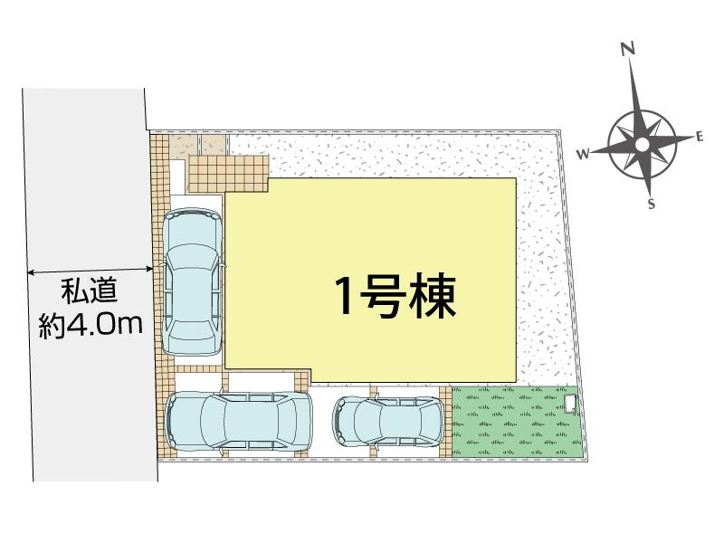 ブルーミングガーデン練馬区大泉学園町６丁目１棟の見取り図
