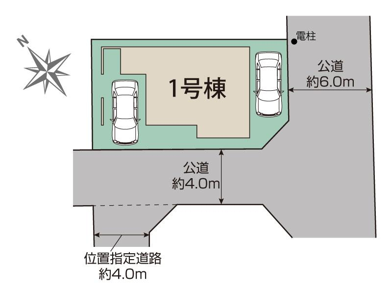 ブルーミングガーデン浜松市中央区葵西２丁目１棟の見取り図